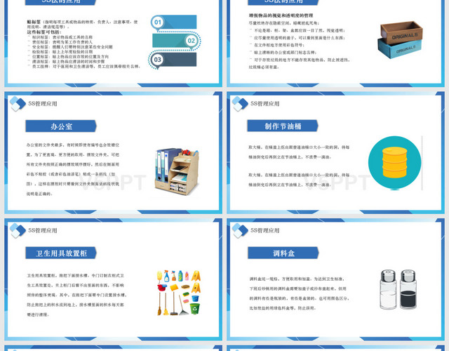 餐饮厨房5s管理ppt模板